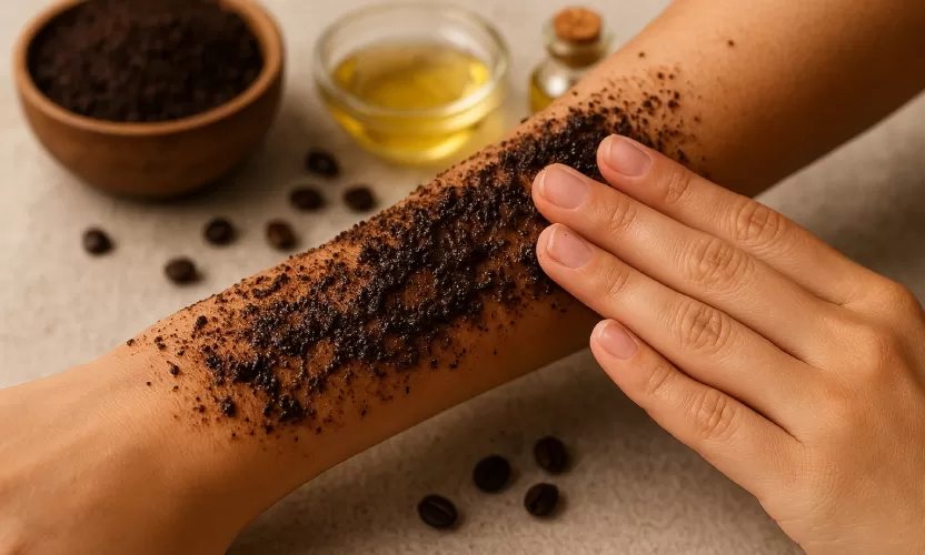 coffee scrub glowing smooth skin (1)