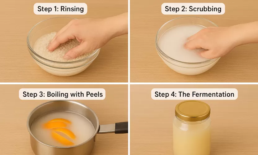 fermented rice water benefits guide (3)