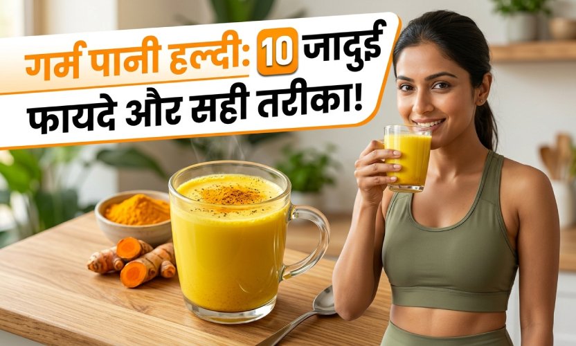 गर्म पानी के साथ हल्दी खाने के 10 जबरदस्त फायदे और सही तरीका