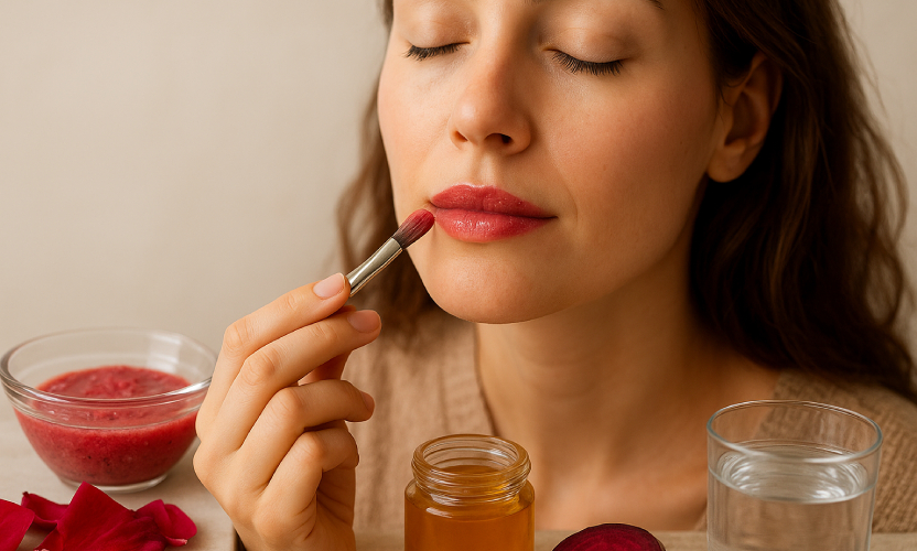  7 दिन में पाएं Permanent गुलाबी होंठ- अचूक घरेलू उपाय!