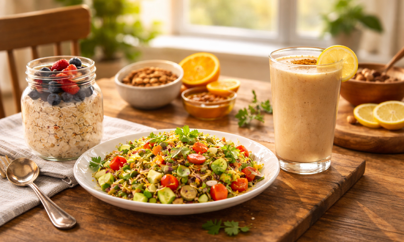 जानिए 10 सबसे पौष्टिक और आसान नाश्ते की रेसिपी