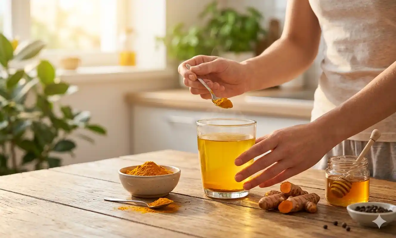 खाली पेट हल्दी लेने से शरीर में क्या होता है