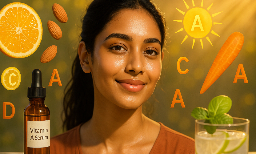 कौन सा विटामिन चेहरे पर चमक लाता है?(skin glow vitamins)